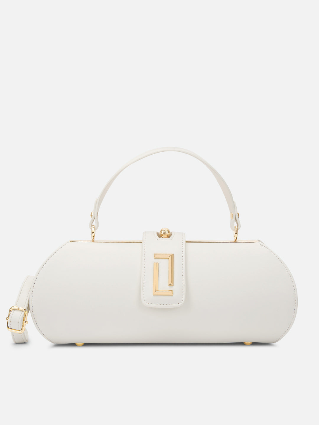 Marie Large Frame Bag Off White