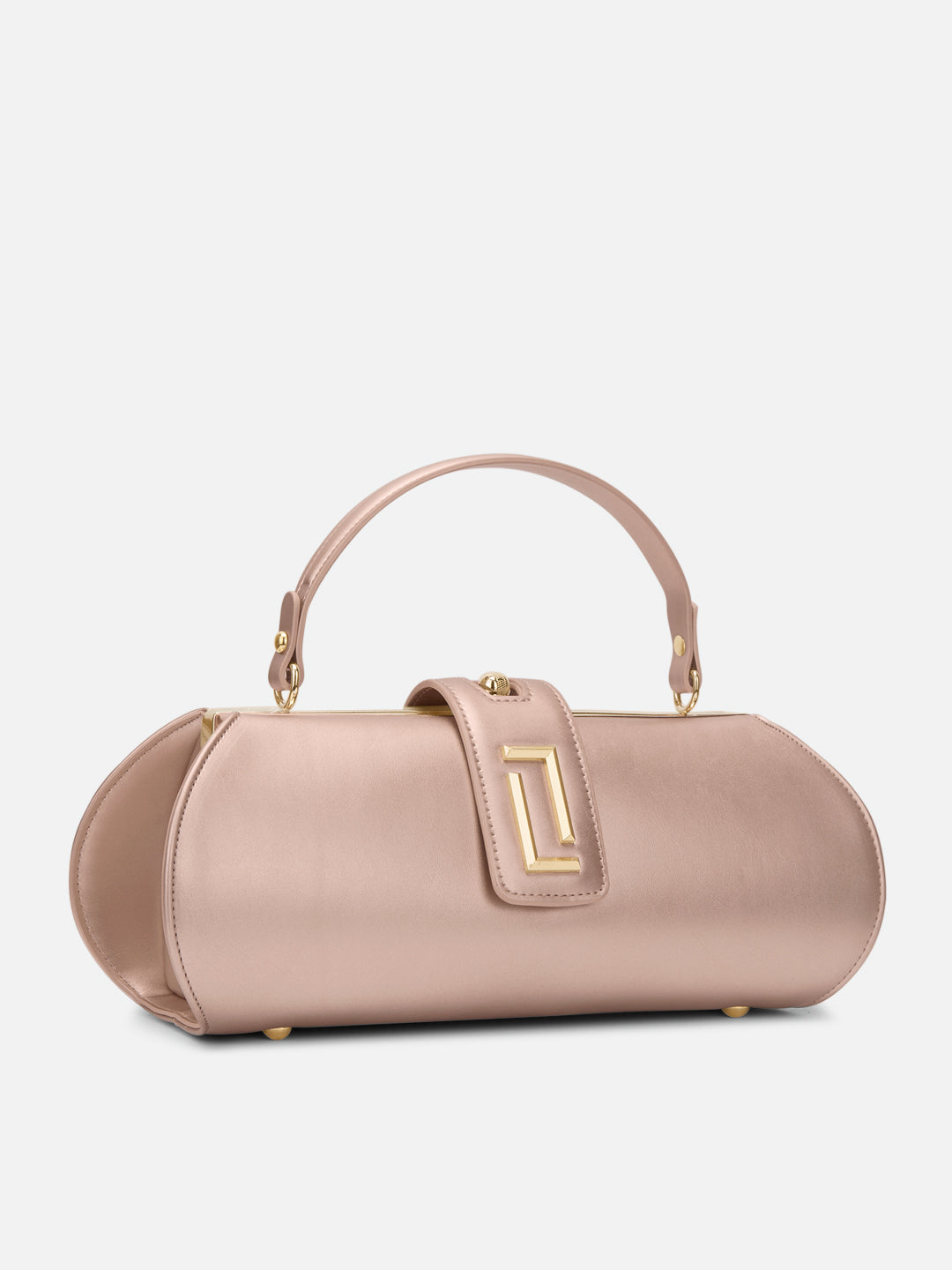 Marie Large Frame Bag Rose Gold