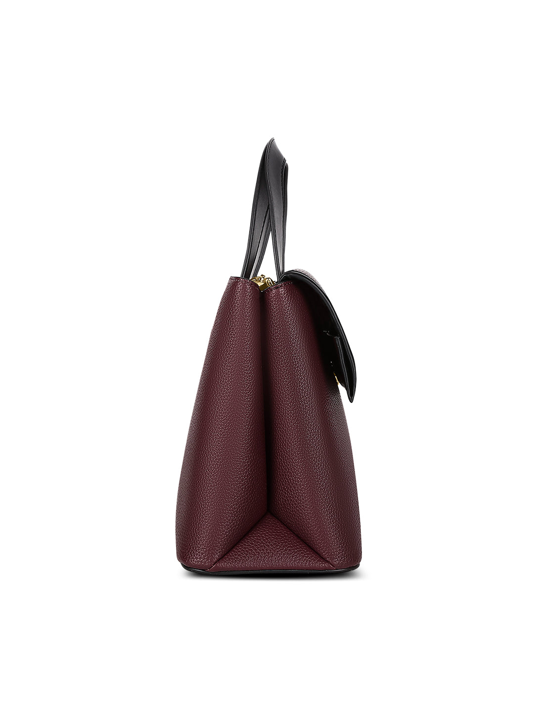 Nevada Flap Satchel Bag Maroon