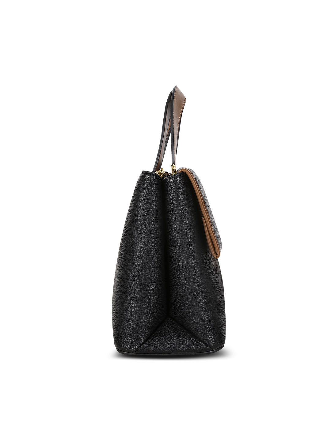 Nevada Flap Satchel Bag Black