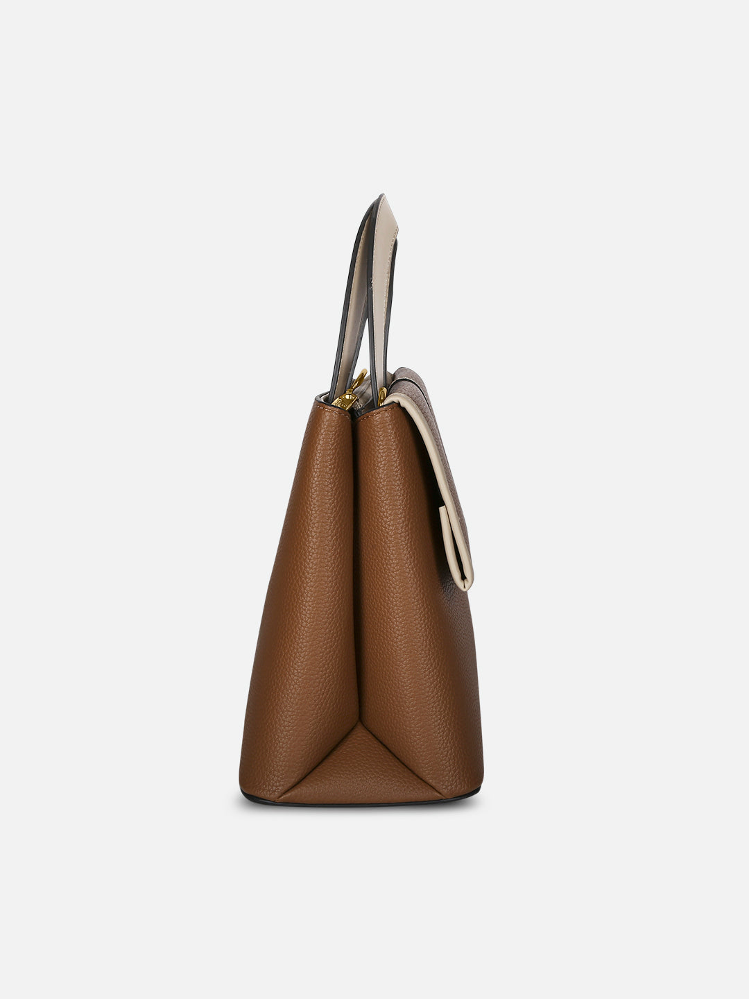 Nevada Flap Satchel Bag Tan