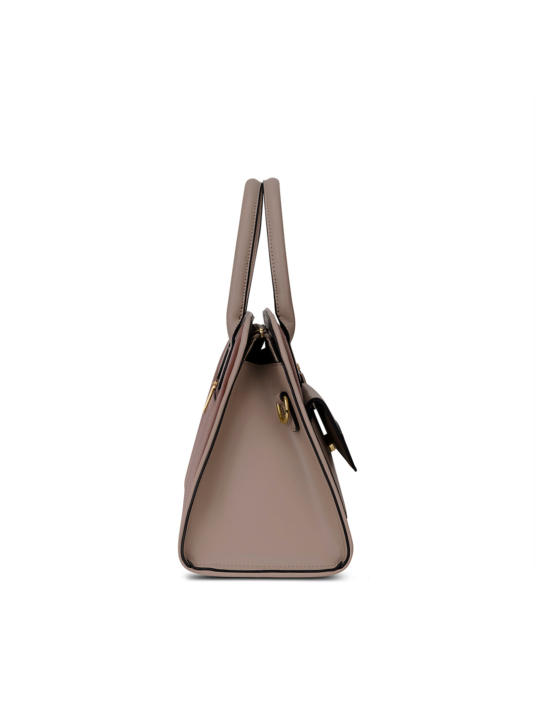 Tennisa Pocket Satchel Bag Tan