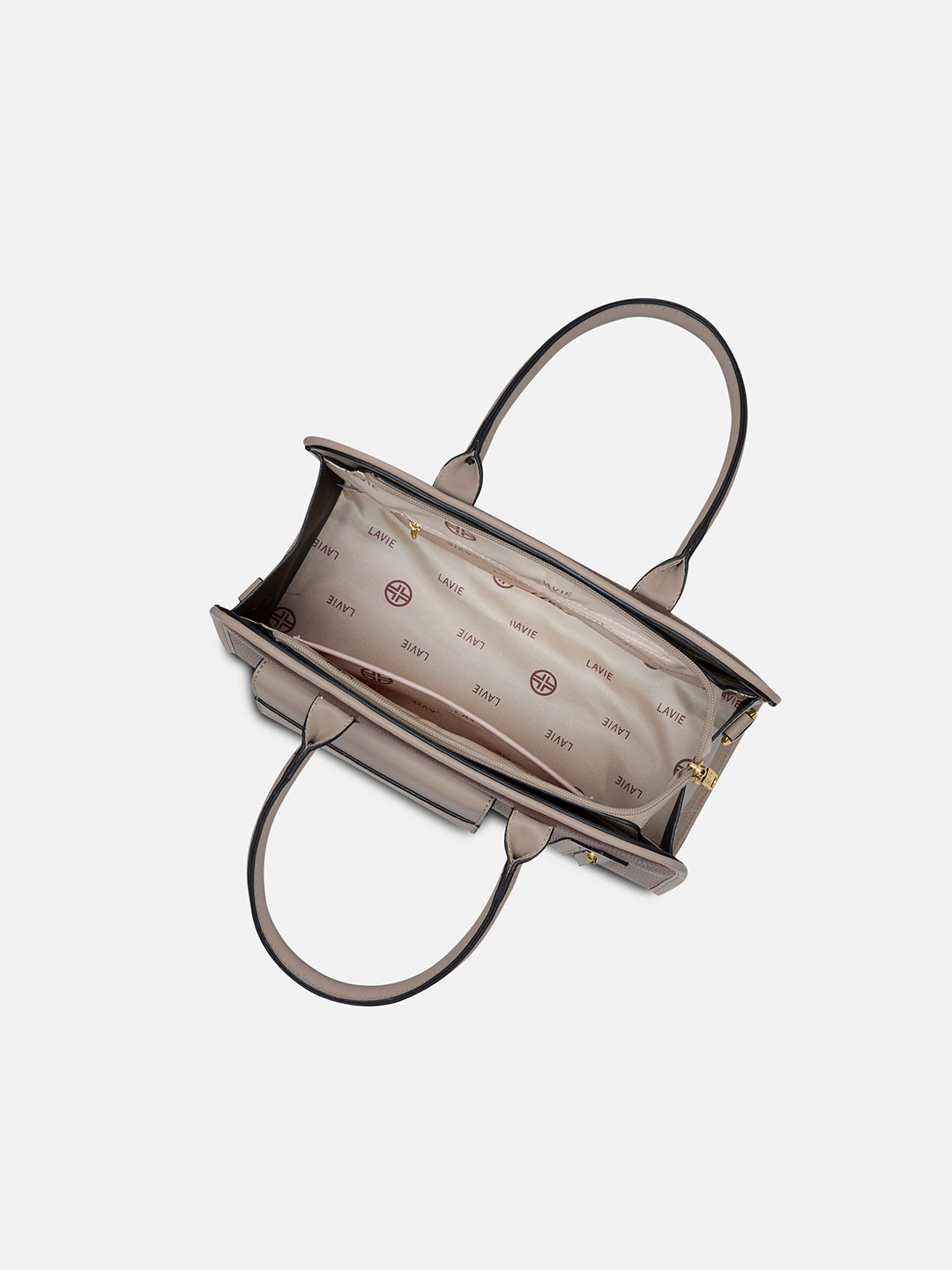 Tennisa Pocket Satchel Bag Tan