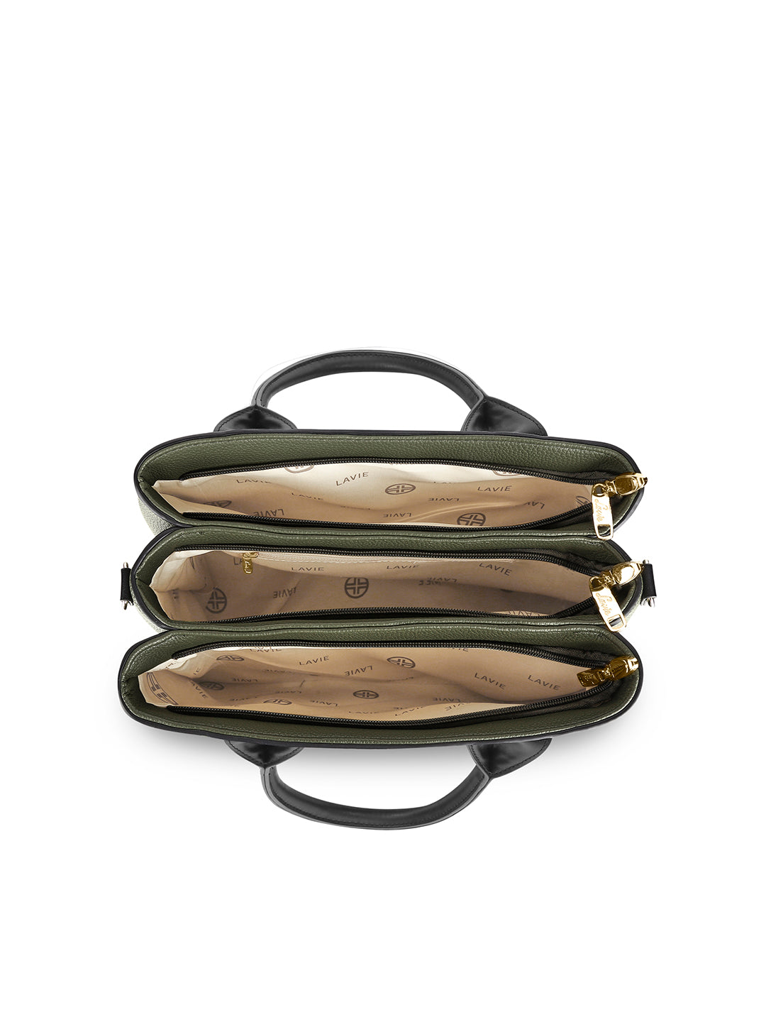 Sabria 3C Satchel Bag Olive