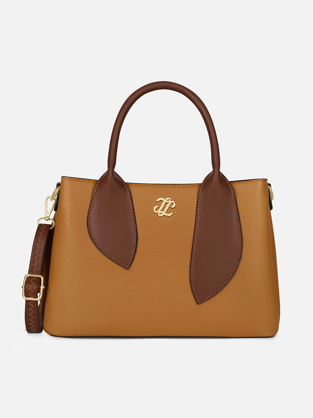 Sabria 3C Satchel Bag Ocher