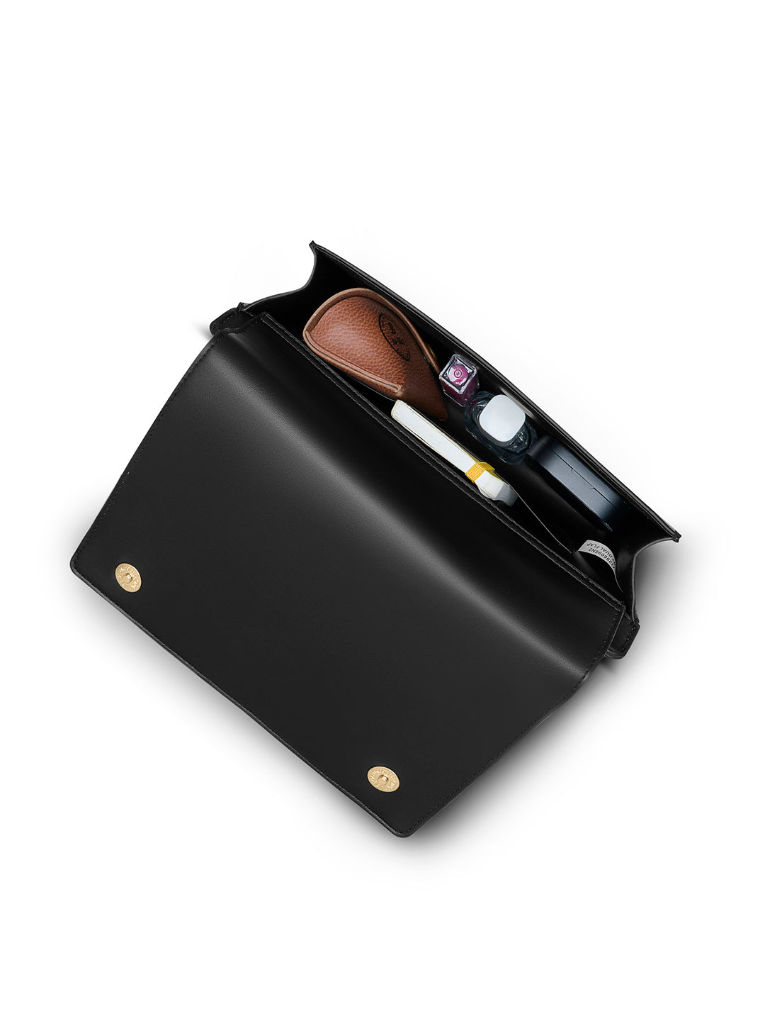 Penny Dual Flap Satchel Bag Wine