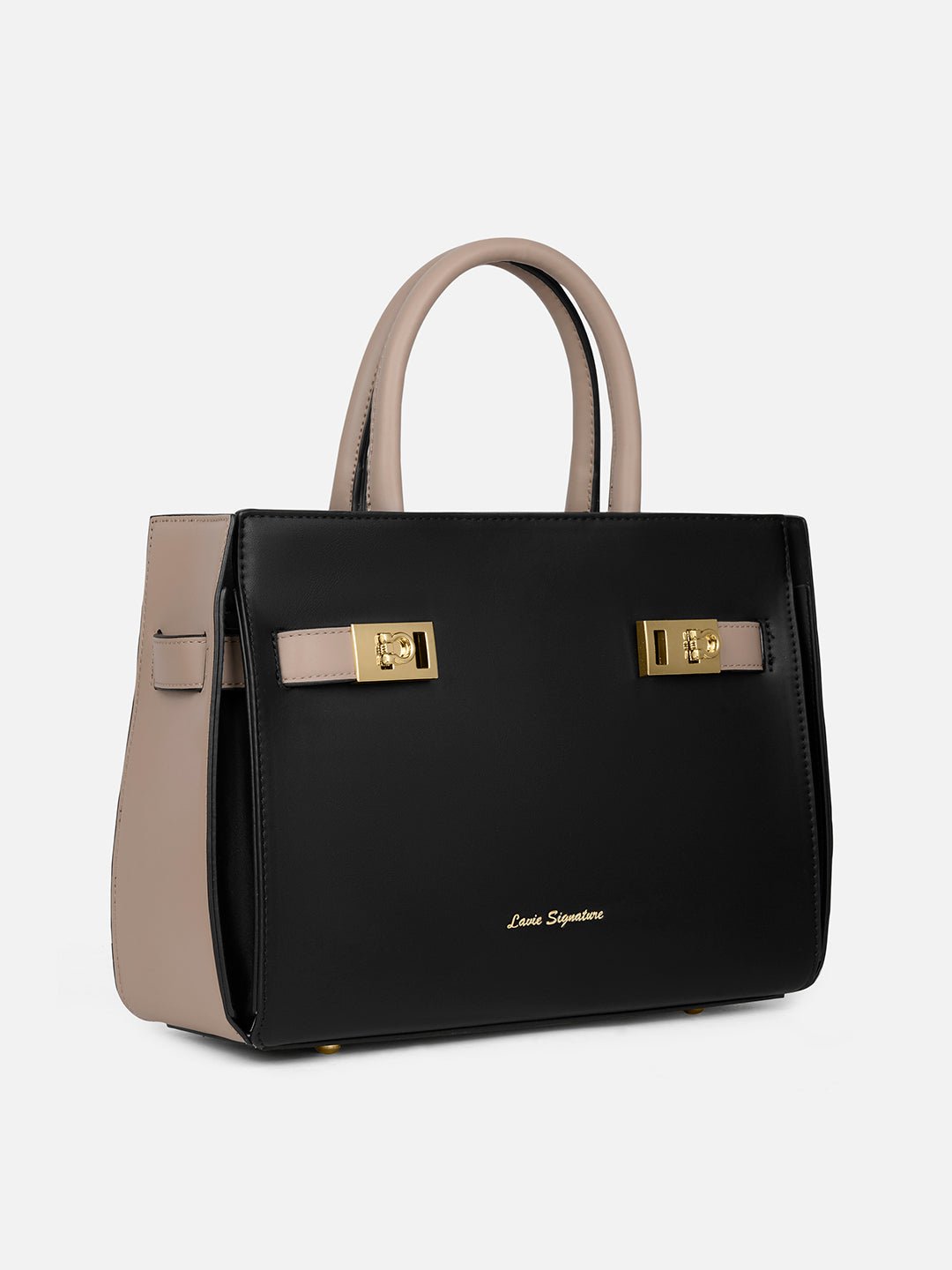 Delphia Satchel Bag Black
