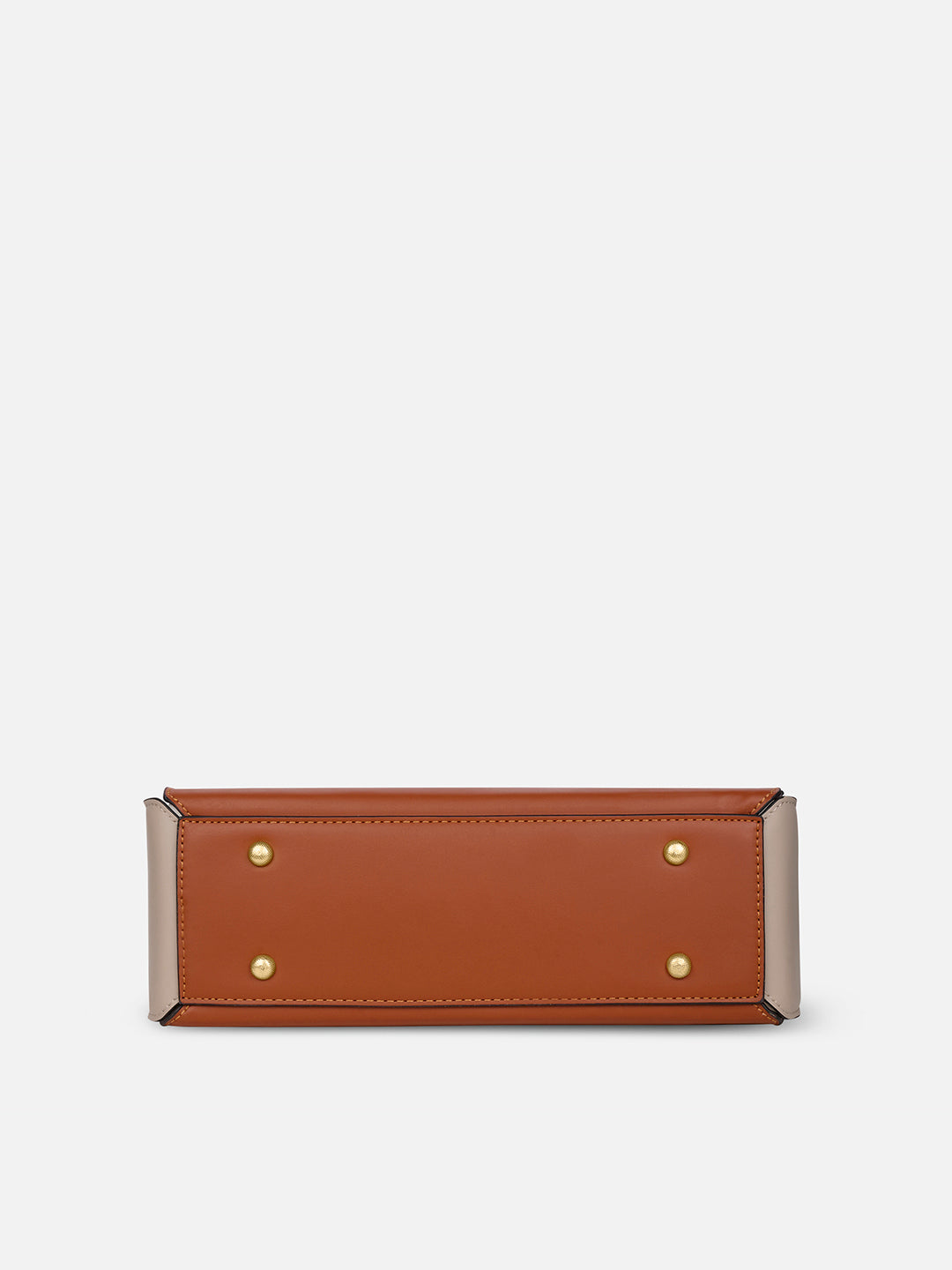 Delphia Satchel Bag Tan