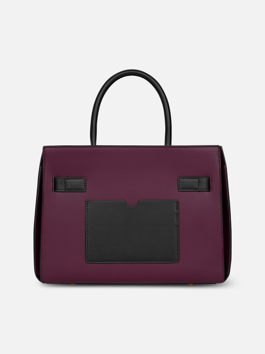 Delphia Satchel Bag Wine