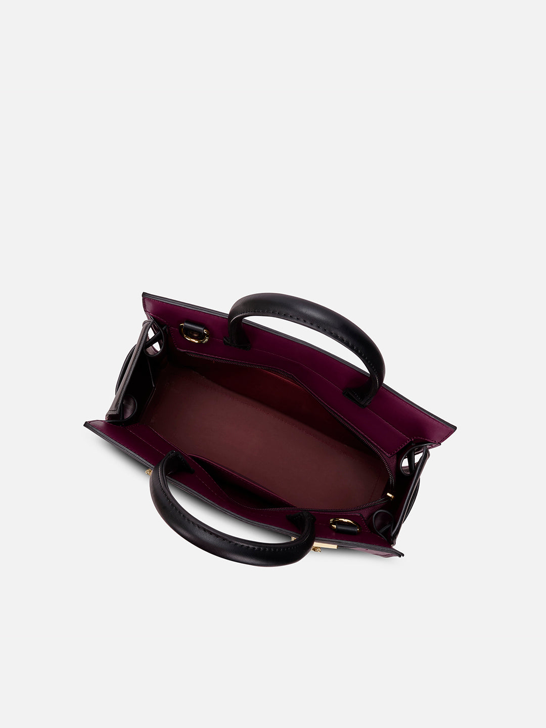 Delphia Satchel Bag Wine