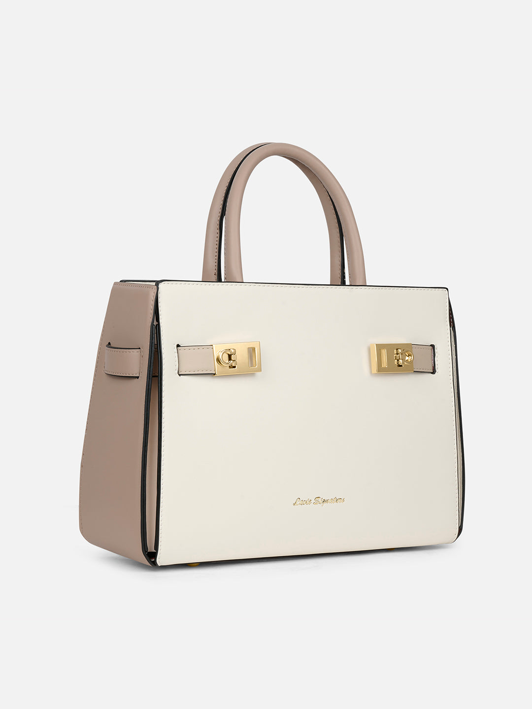 Delphia Satchel Bag Off White