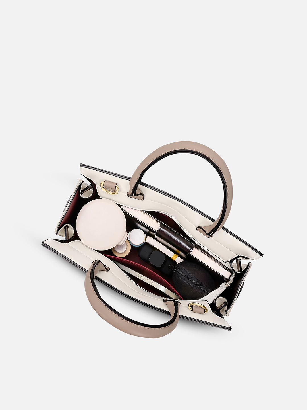 Delphia Satchel Bag Off White