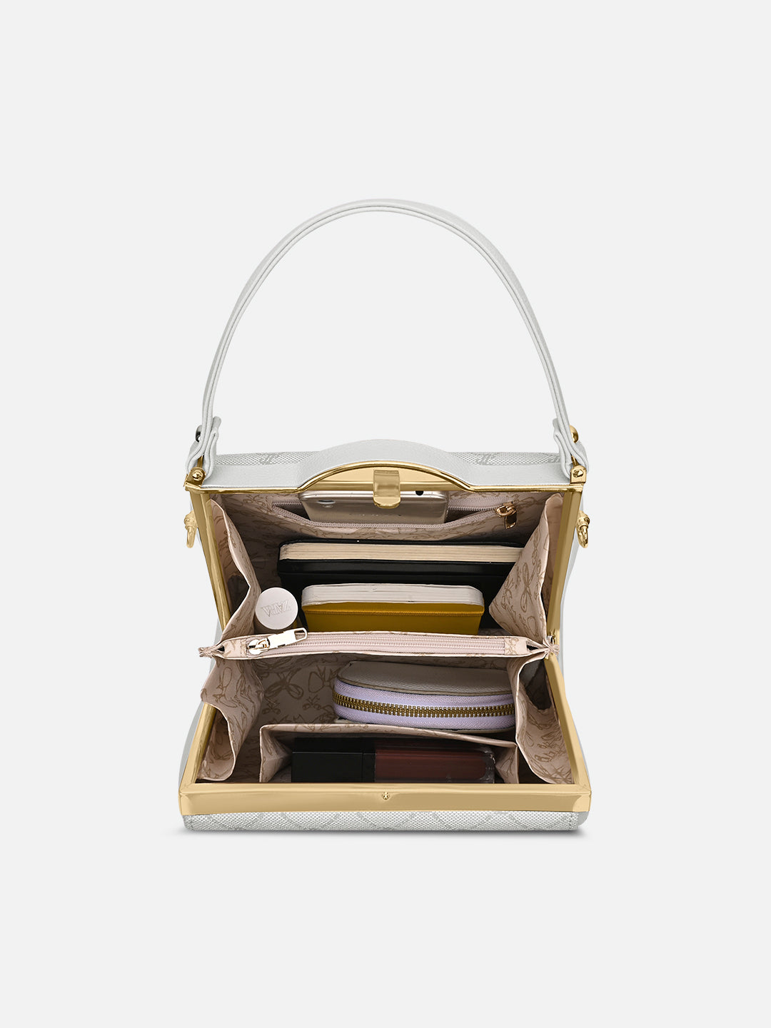 Mono Joff Small Frame Bag Ivory