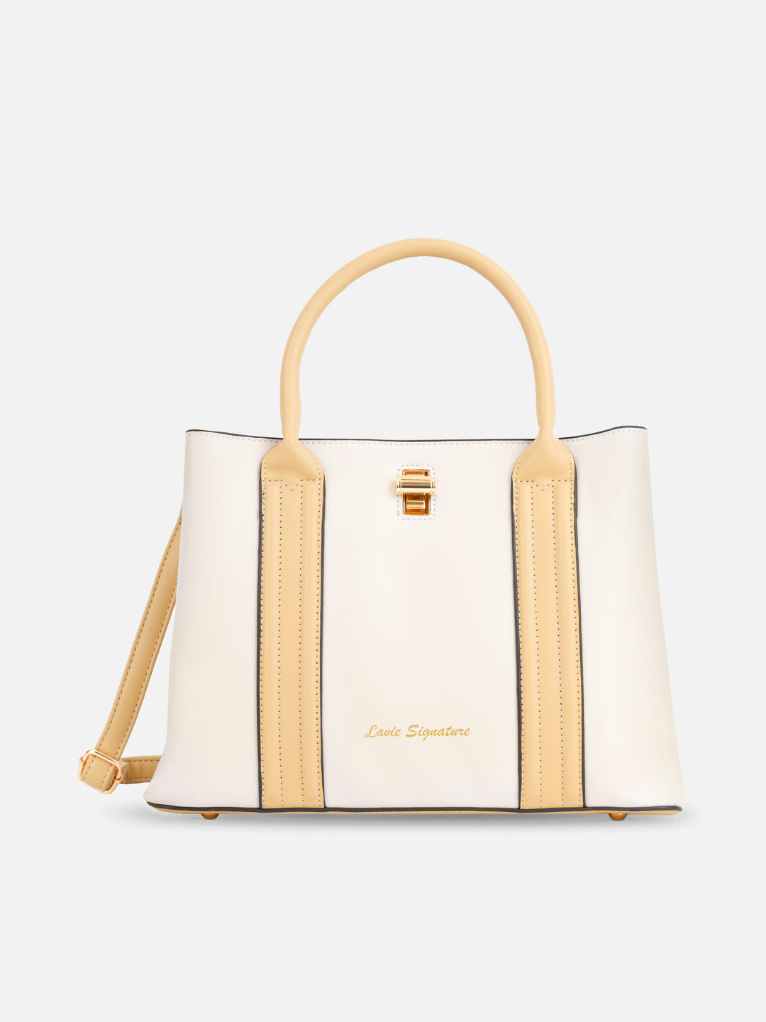 Juniper Medium Beige Satchel Bag