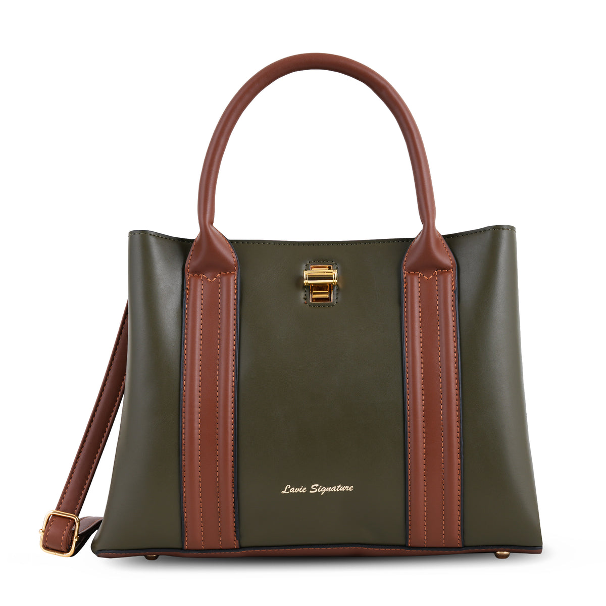 Juniper Medium Olive Satchel Bag