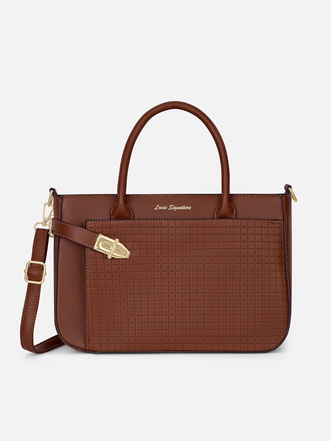 Hamilton Satchel Bag Tan