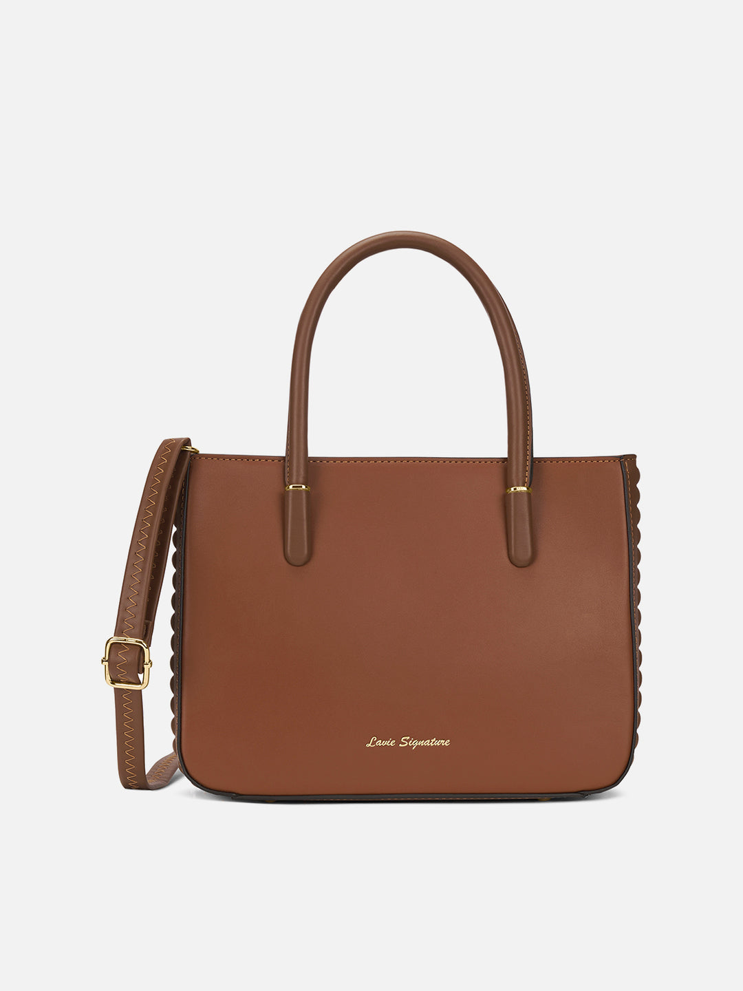 Maple Small Tan Satchel Bag