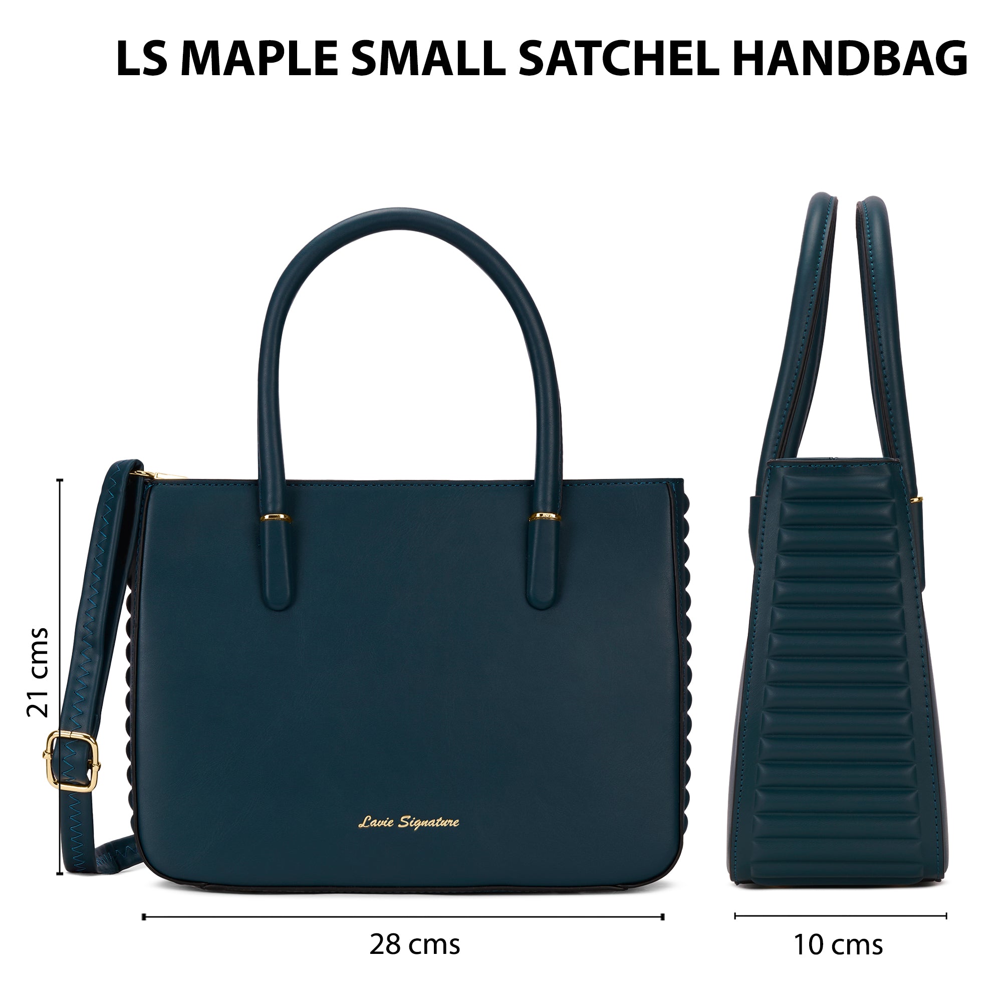Maple Satchel Bag Teal