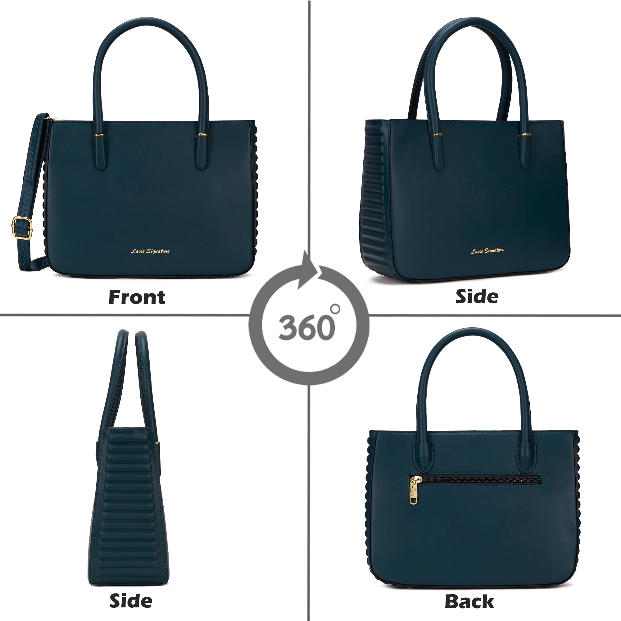 Maple Satchel Bag Teal