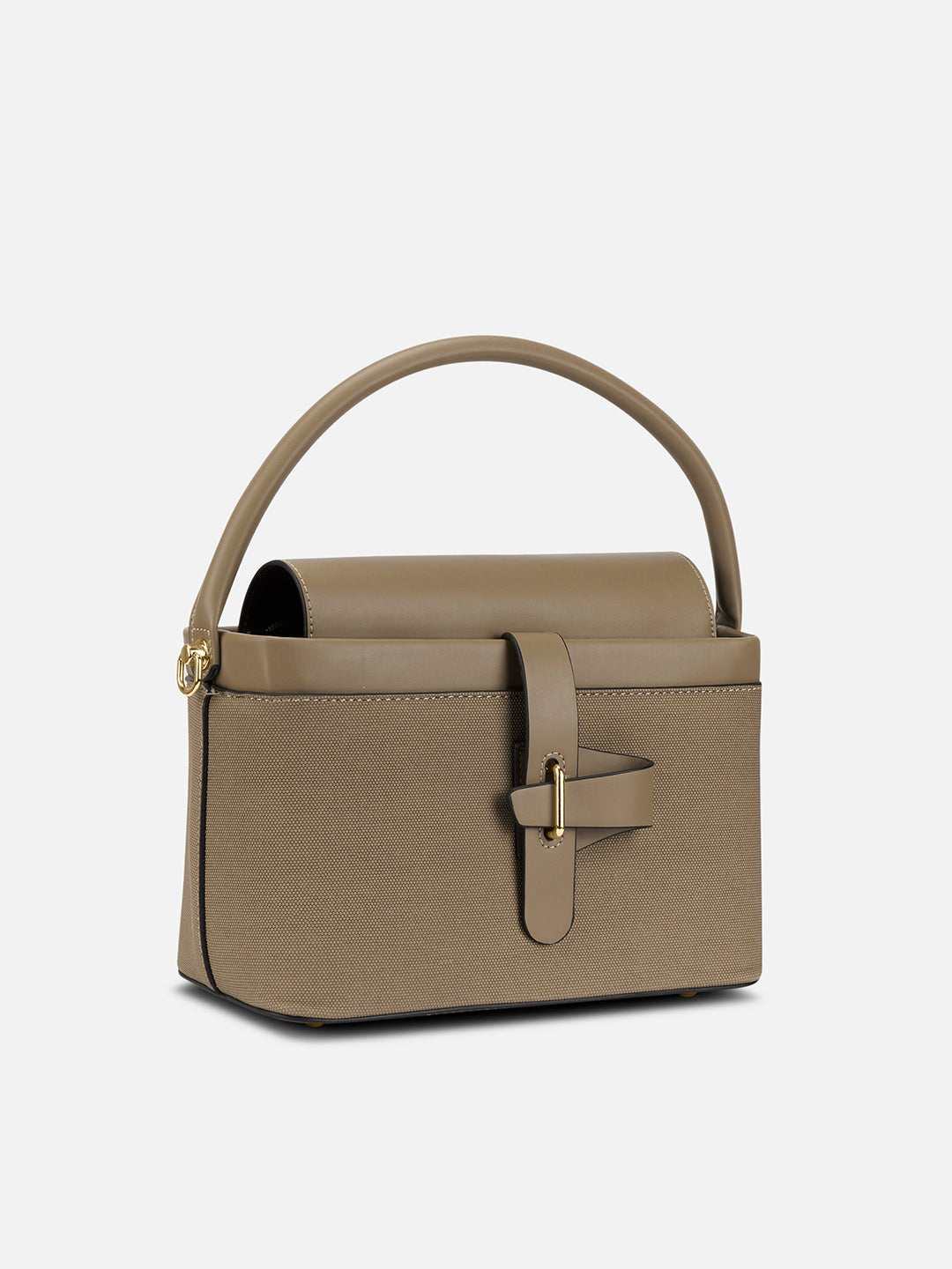 Zion Small Belt Satchel Bag Bag Tan