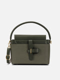 Zion Belt Small Olive Satchel Bag