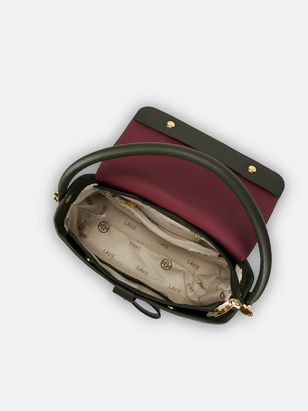 Zion Small Belt Satchel Bag Bag Olive