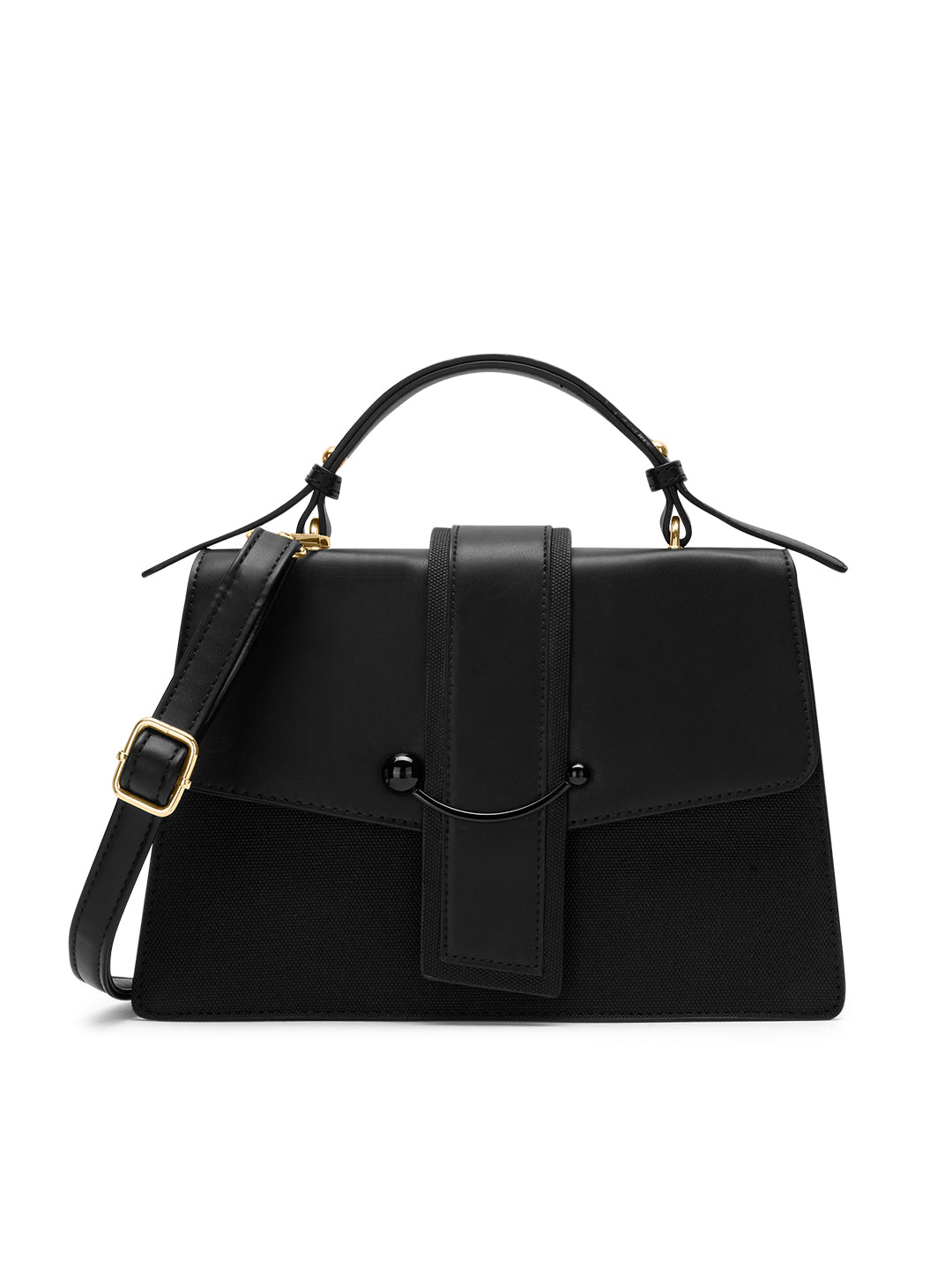 Ashby Satchel Bag Black