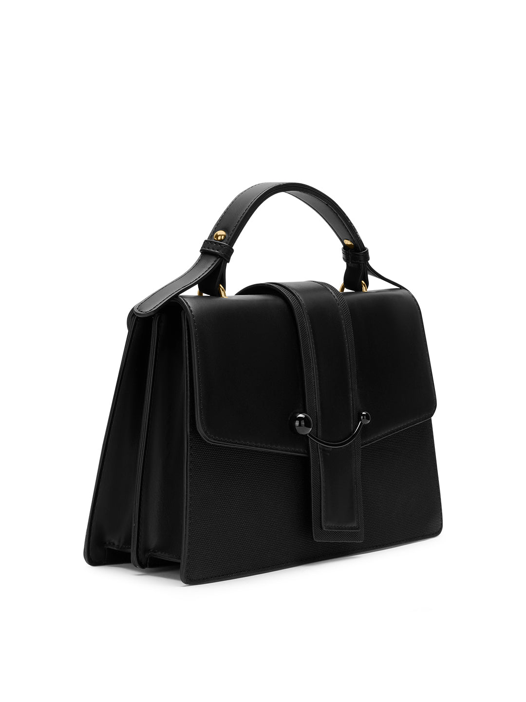 Ashby Satchel Bag Black
