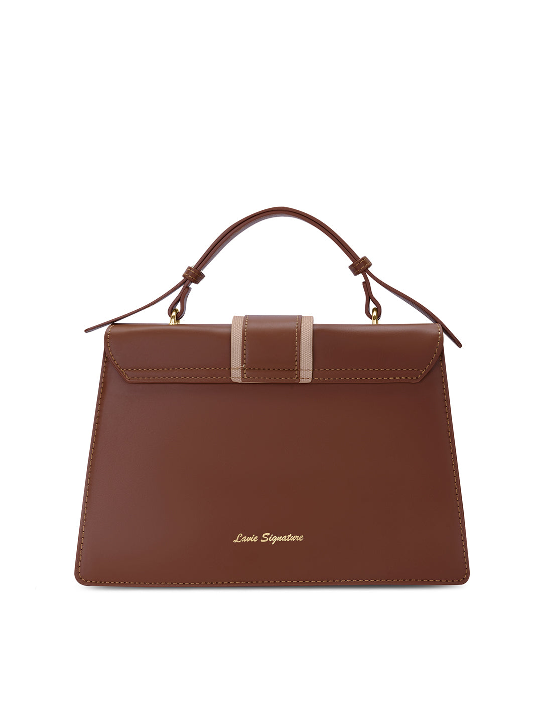 Ashby Satchel Bag Beige