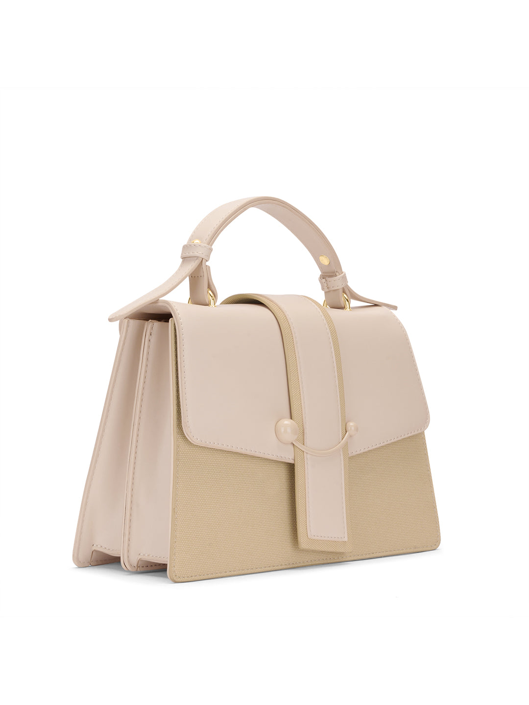 Ashby Satchel Bag Off White