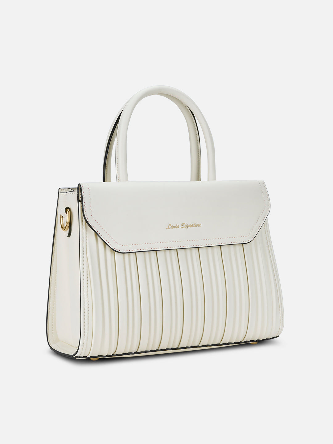 Austin Satchel Bag Off White
