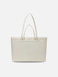 Zoey 2 Way Large Off White Tote Bag