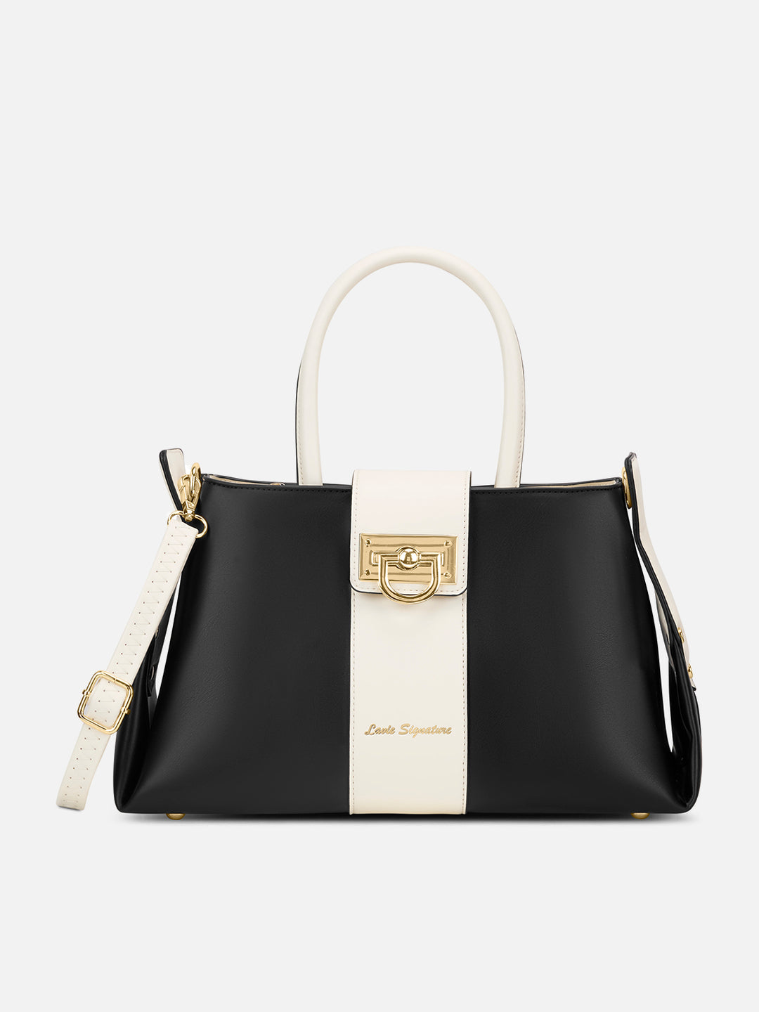 Everly Purse Medium Black Satchel Bag
