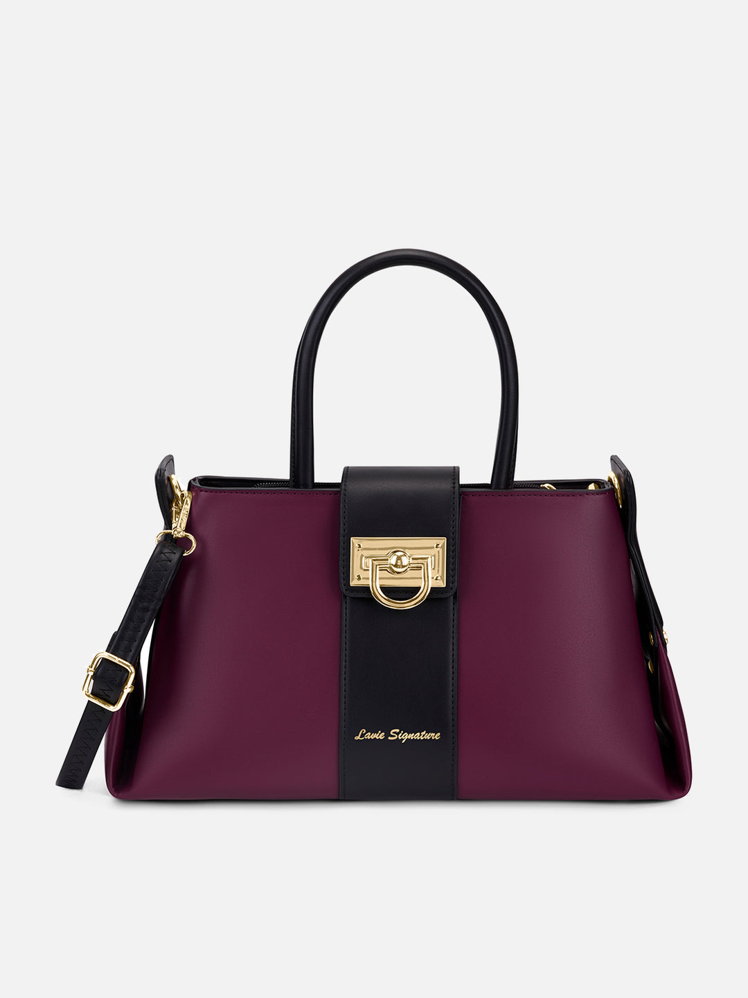 Everly Purse Medium Wine Satchel Bag