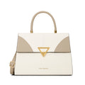 Marina Flap Medium Off White Satchel Bag