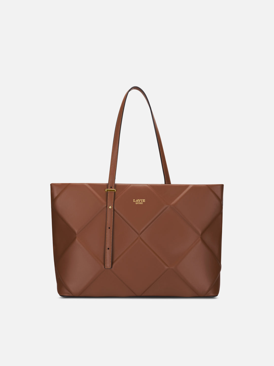 Quare Extra Large D Tan Tote Bag
