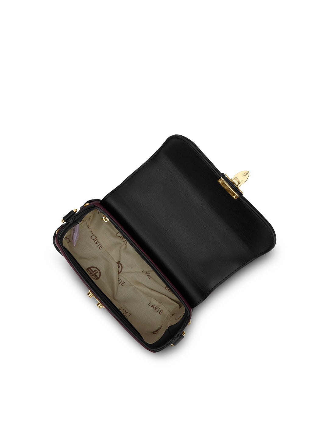 Beaufort26 Flap Satchel Bag Maroon
