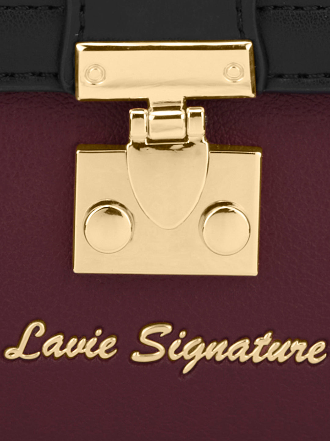 Beaufort26 Flap Satchel Bag Maroon