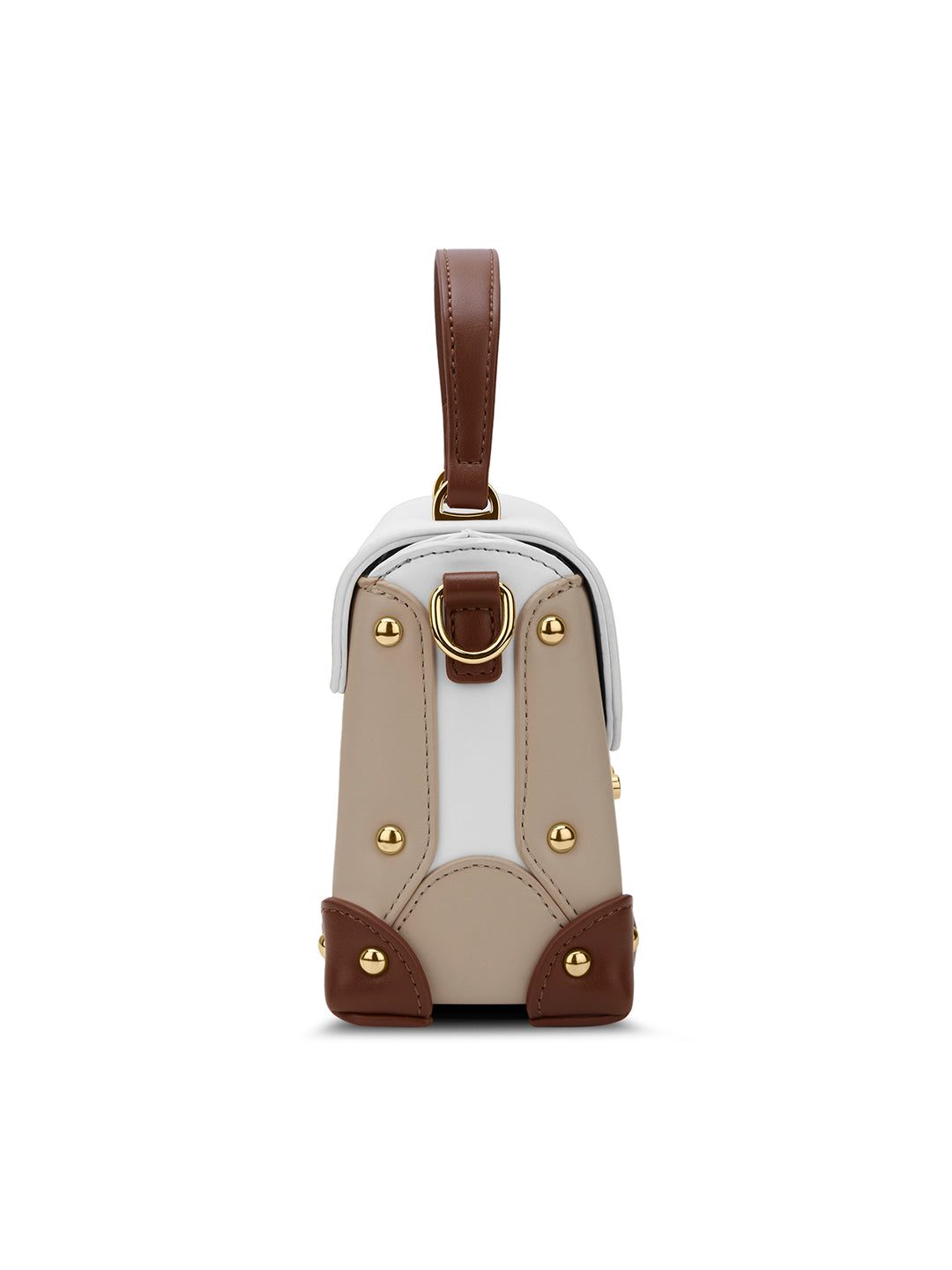 Beaufort26 Flap Satchel Bag Beige