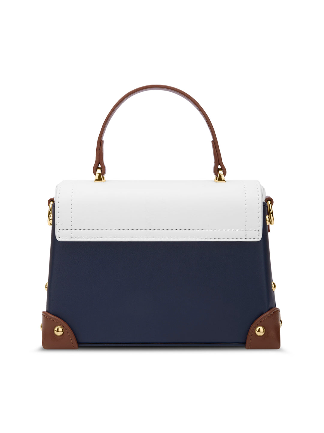 Beaufort26 Flap Satchel Bag Navy