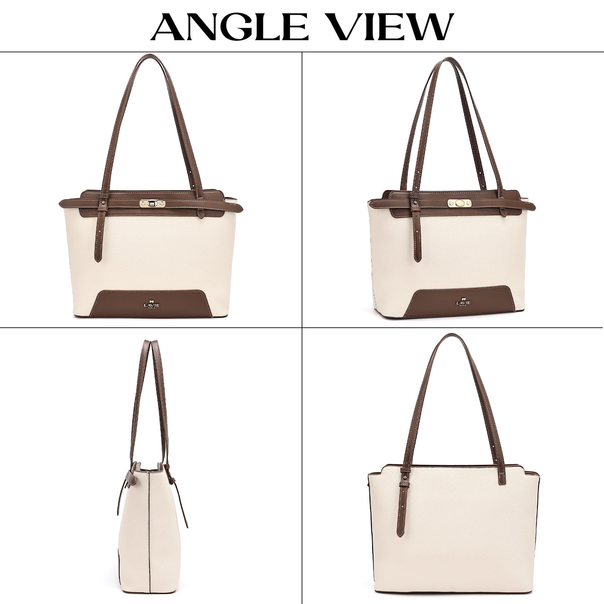 Soft Large Off White Tote Bag