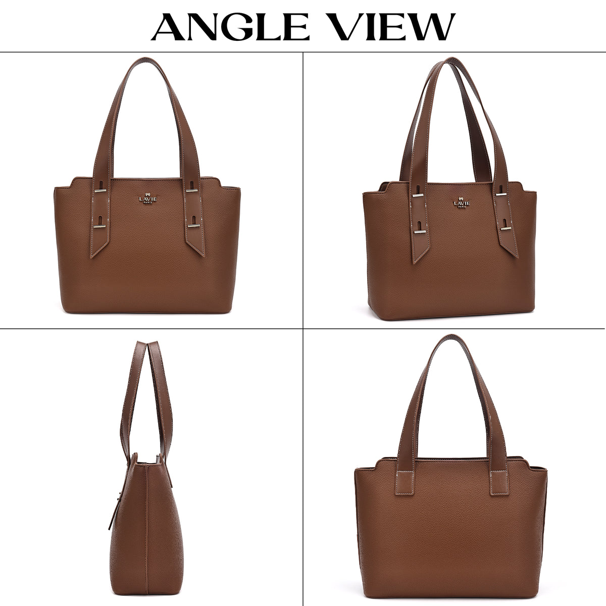 Soft Medium Tan Tote Bag