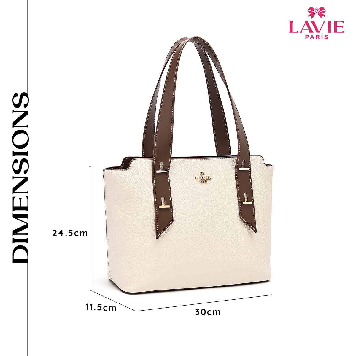 Soft Medium Off White Tote Bag