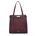 Soft Medium Wine Satchel Bag