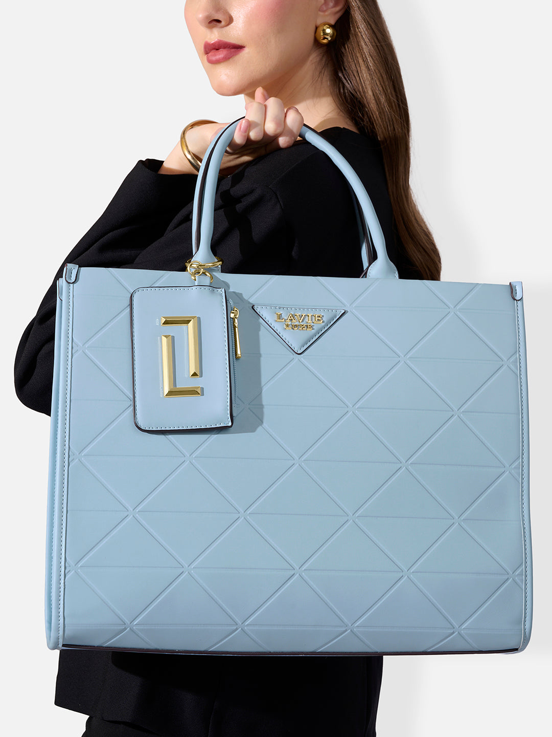 Mona26 Extra Large Box Satchel Bag