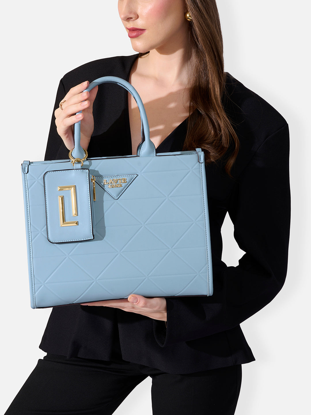 Mona26 Large Box Satchel Bag