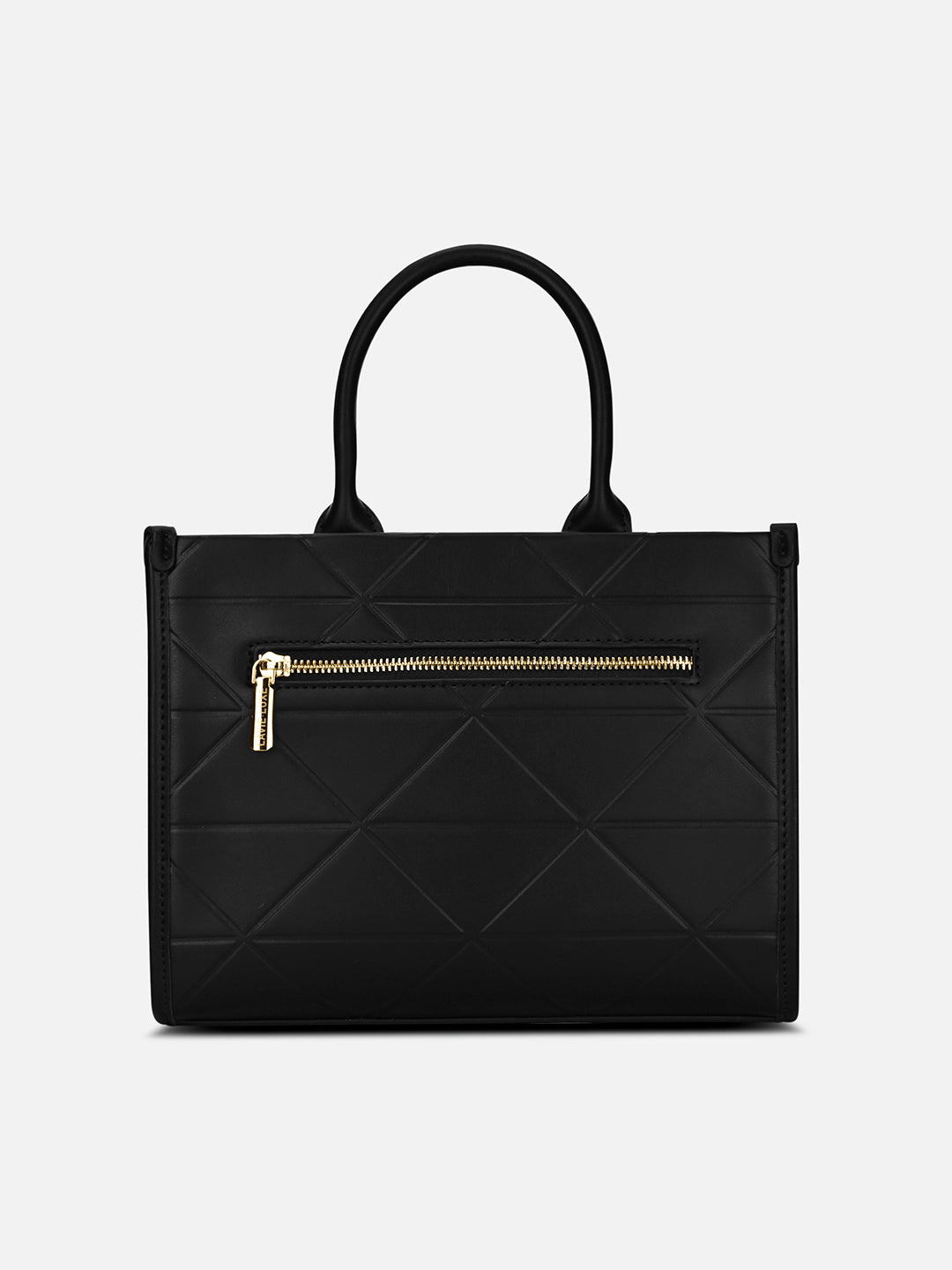 Mona26 Medium Box Satchel Bag Black