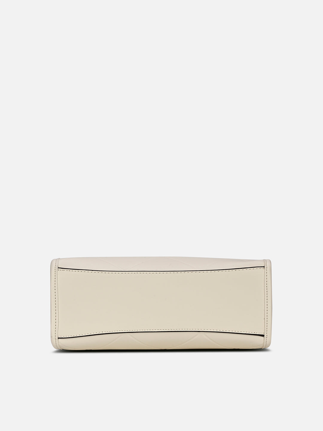 Mona26 Medium Box Satchel Bag Off White