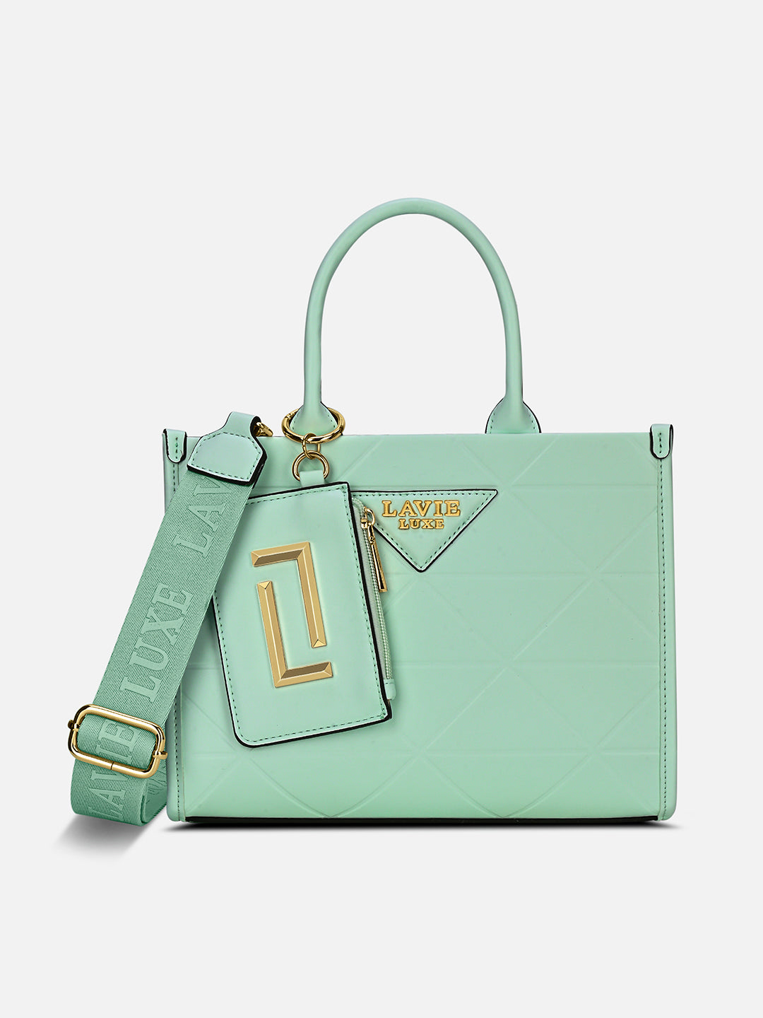 Mona26 Box Medium Jelly Mint Handbag