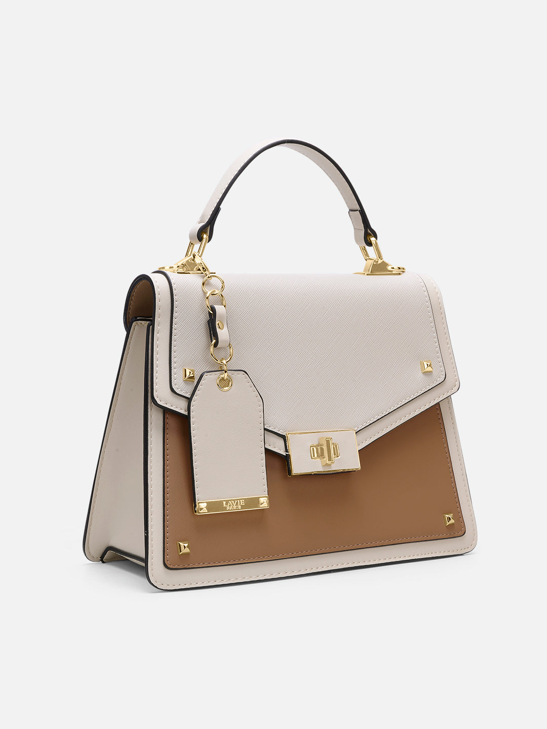 Ales Medium Flap Sling Bag Beige